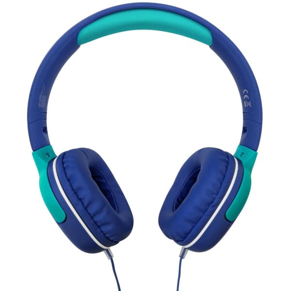 Celly KidsBeat 2 - Hodetelefoner med volumbegrensning maks. 85 dB 3,5 mm plugg Blå