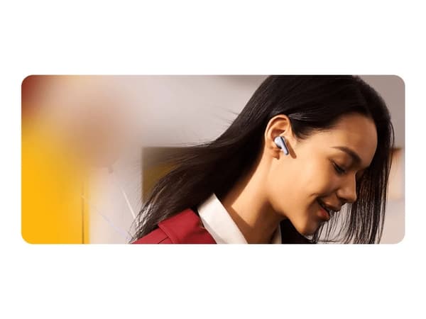 Xiaomi Redmi Buds 6 Pro - True wireless-hörlurar med mikrofon - inuti örat - Bluetooth - aktiv brusradering - lavendelpurpurfärgad