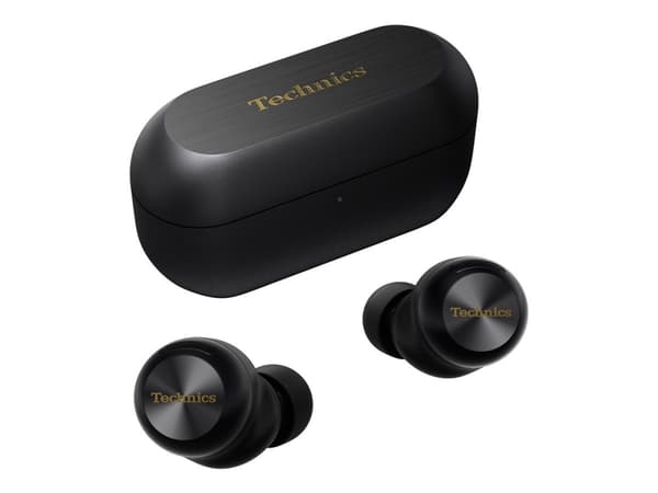 Technics EAH-AZ100 - True wireless-hodetelefoner med mikrofon - i øret - Bluetooth - aktiv støydemping - svart