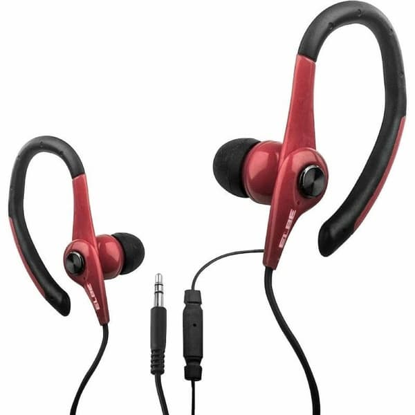 Sportshovedtelefoner ELBE AU-107-MIC Sort
