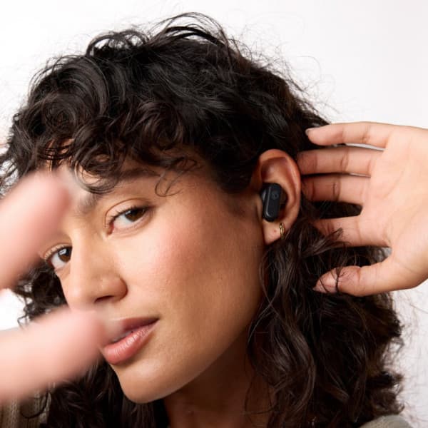 Skullcandy Dime Evo True Wireless Bluetooth-høretelefoner, sort