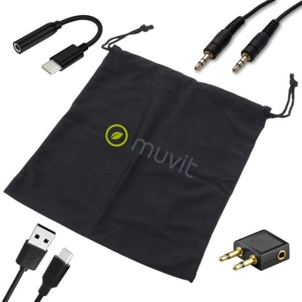 Bluetooth-kuulokkeet Muvit MCHPH0011 Musta