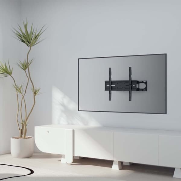 TV-holder Aisens WT70TSLE-325 Sort Stål (1 enheder)