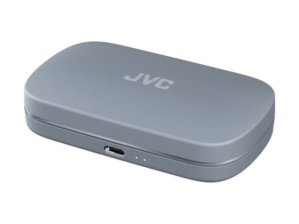JVC HA-NP40T - Langattomat kuulokkeet mikrofonilla - avokorva - over-ear mount - Bluetooth - sininen