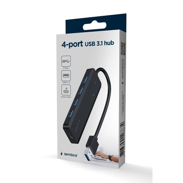 USB-HUB GEMBIRD UHB-U3P4P-02