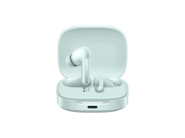 Xiaomi Redmi Buds 6 - True wireless-hörlurar med mikrofon - inuti örat - Bluetooth - aktiv brusradering - korallgrön