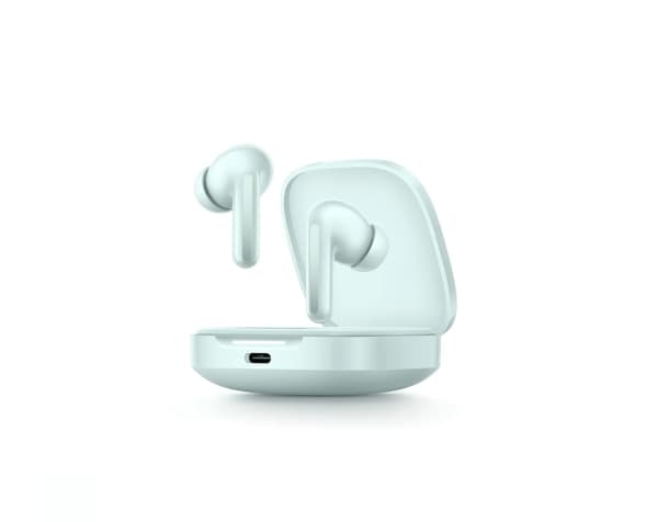 Xiaomi Redmi Buds 6 - True wireless-hörlurar med mikrofon - inuti örat - Bluetooth - aktiv brusradering - korallgrön