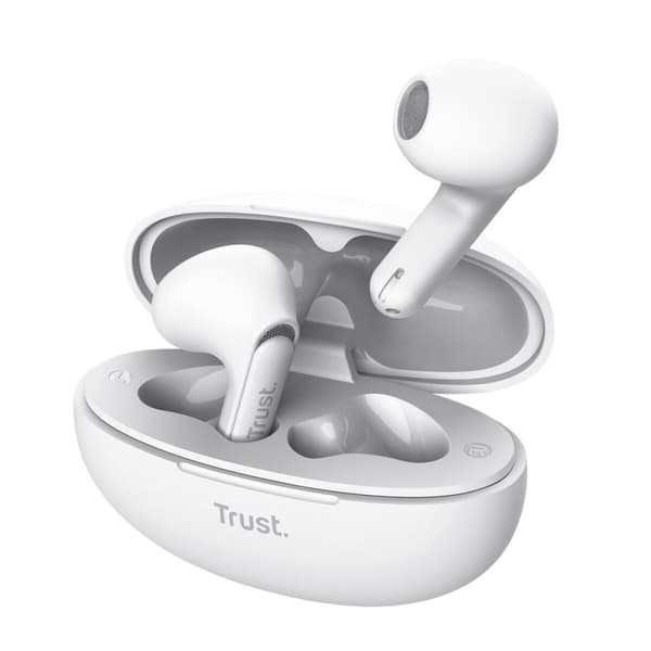 Bluetooth-korvakuulokkeet Trust Yavi Valkoinen