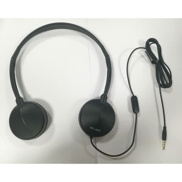 Hovedtelefoner ELBE AU789CC Sort