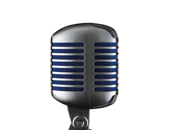 Shure SUPER 55, Studiomikrofon, 60 - 17000 Hz, 150 O, Superkardioide, Dynamisk, Koblet med ledninger (ikke trådløs)