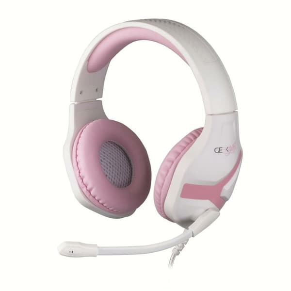 Hodetelefoner med Mikrofon KONIX KX GK GIRL CRYSTAL Hvit (1 enheter)