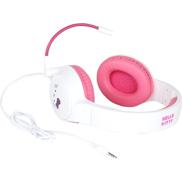 Kuulokkeet mikrofonilla KONIX KX HELLO KITTY GAMING HEADSET