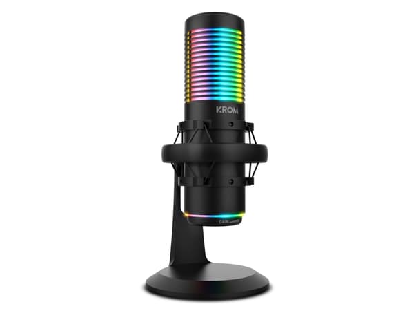 Krom NXKROMKAZE, PC microphone, -38 dB, 20 - 20000 Hz, 24 bit, 192 kHz, Cardioid/Omnidirectional microphone