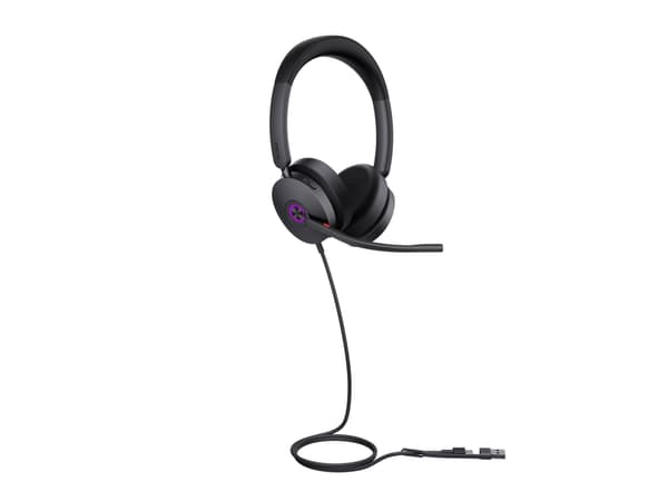 Yealink UH48 Dual UC USB-C/A kuulokkeet, langallinen, 20 - 20000 Hz, puhelu/musiikki, 169 g, kuuloke, musta