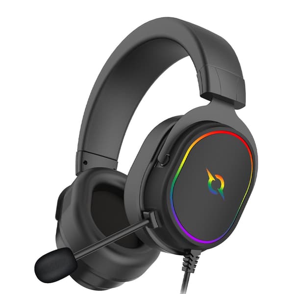 AQIRYS Trådbundna hörlurar ALTAIR 7.1 RGB svart