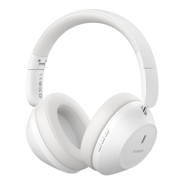 Baseus Bass 30 Max Stereo Trådlöst Headset Vit