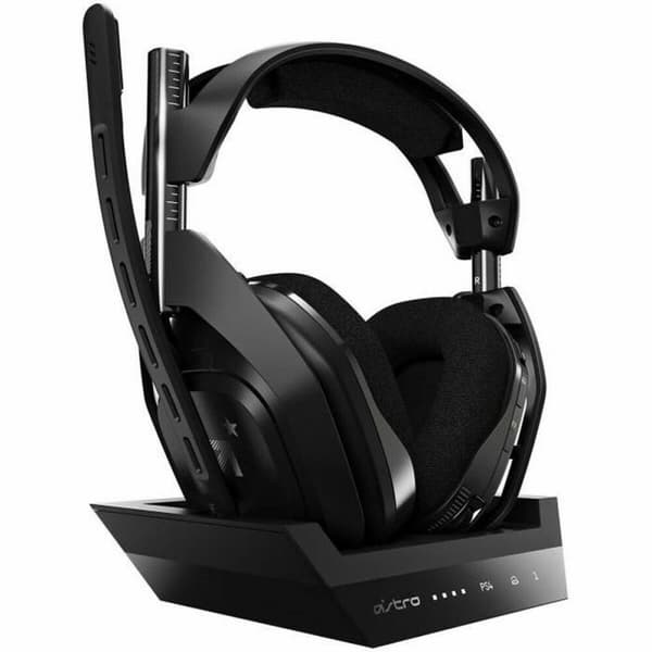 Hovedtelefoner med mikrofon Logitech ASTRO A50 Wireless + Base Station for PlayStation 4/PC