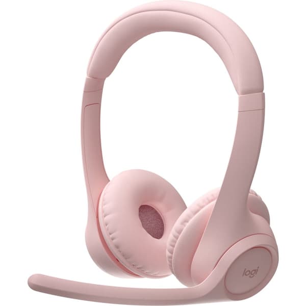 Hodetelefoner med Mikrofon Logitech 981-001412 Rosa