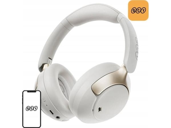 QCY H3 Pro-hodetelefoner (hvite)