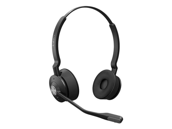 Jabra Engage 65 SE Stereo - Headset - på örat - DECT - trådlös - Zoomcertifierad, UC-certifierad, Google Meet-certifierad, Amazon Chime-certifierad,