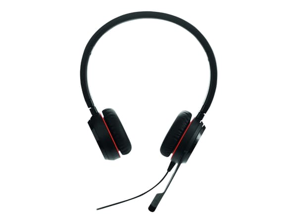 Jabra Evolve 30 II UC stereo - Headset - på örat - kabelansluten - USB-C, USB-A - ljudisolerande - Alcatel-Lucent-certifierad, Avaya-certifierad, Cer