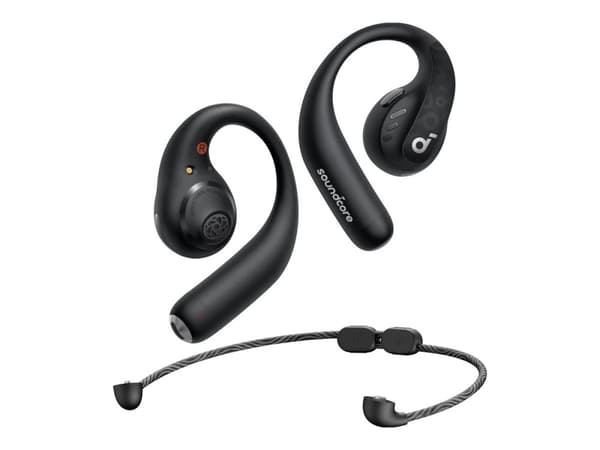 Anker Soundcore AeroFit Pro Trådlösa True Wireless-hörlurar Svart