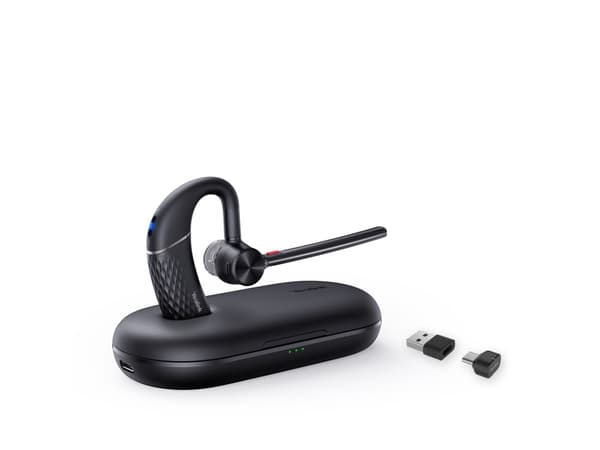 Yealink BH71 Pro - Headset - inuti örat - montering över örat - Bluetooth - trådlös - USB-C via Bluetooth-adapter, USB-A via Bluetooth-adapter - Cert