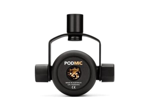RØDE PodMic, Lava-/esitysmikrofoni, -57 dB, 20 - 20000 Hz, Tasapainotettu, Kardioidi, Dynaaminen