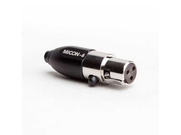 RØDE MiCon-6, HS1-B HS1-P Lavalier PinMic PinMic-Long, Sort, Rustfritt stål, 13 mm, 36 mm, 10,5 mm, 10 g