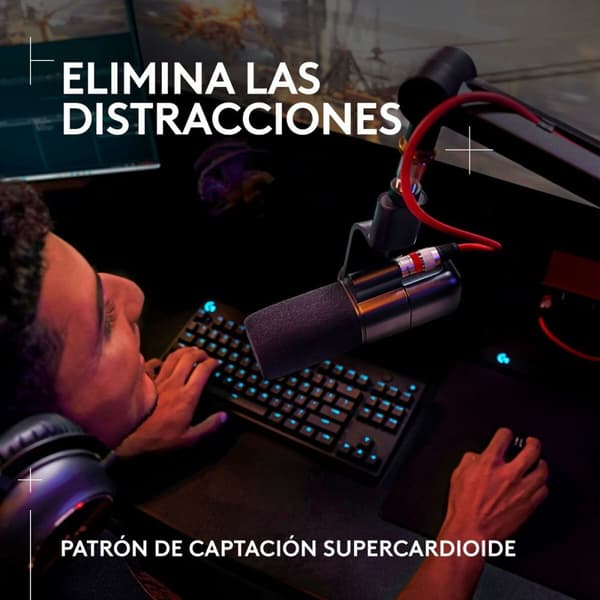 Mikrofoni Logitech 988-000565 Musta