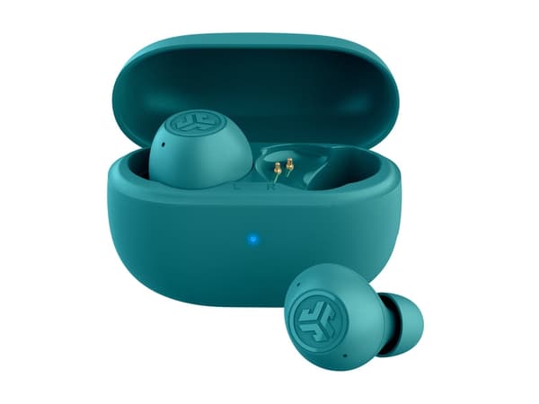 JLab Go Pop ANC, True Wireless Stereo (TWS), 20 - 20000 hz, Samtal/musik, Headset, Turkosblå