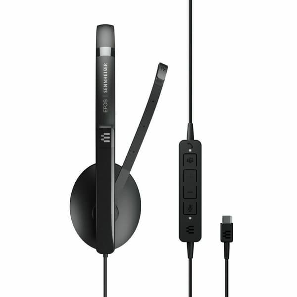 Hovedtelefoner med mikrofon Epos 1000905 Sort