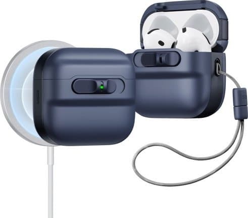 ESR Etui Pulse Halolock MagSafe Apple AirPods 4 Blue