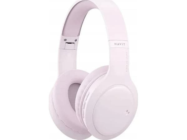Havit H633BT - wireless on-ear headphones, beige
