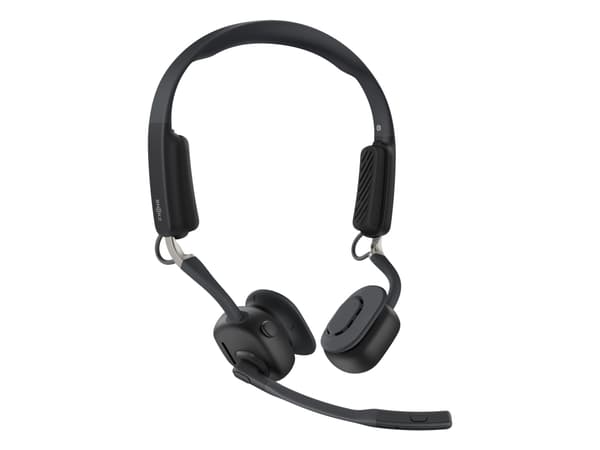 SHOKZ Openmeet, Trådlös, Kontor/callcenter, 78 g, Headset, Svart