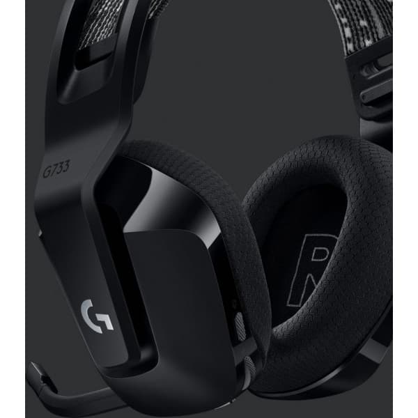 Logitech G733 Lightspeed -langattomat pelikuulokkeet, musta