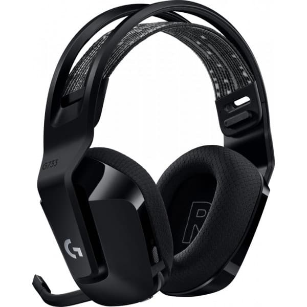 Logitech G733 Lightspeed -langattomat pelikuulokkeet, musta