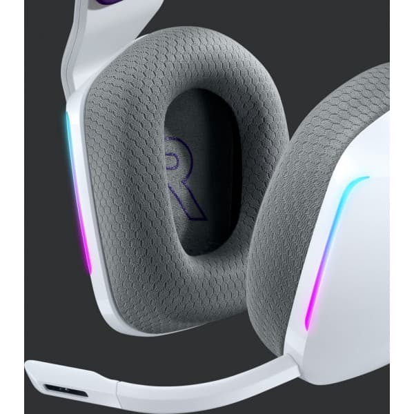 Logitech G733 Lightspeed -langattomat pelikuulokkeet, valkoinen