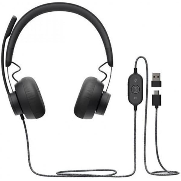 Logitech Zone Wired -kuulokemikrofoni, Teams