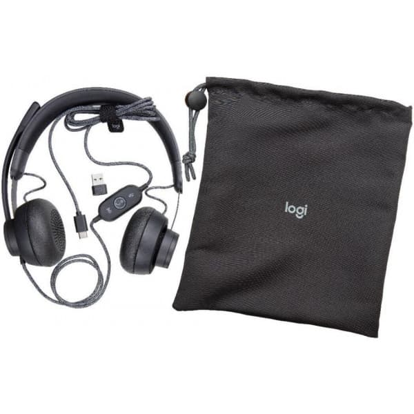 Logitech Zone Wired -kuulokemikrofoni, Teams