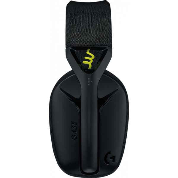 Logitech G435 Lightspeed -langattomat pelikuulokeet, musta