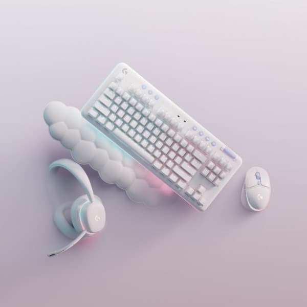 Logitech G735 -pelikuulokkeet, valkoinen