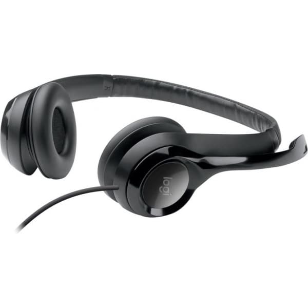 Logitech H390 headsetmikrofon, sort