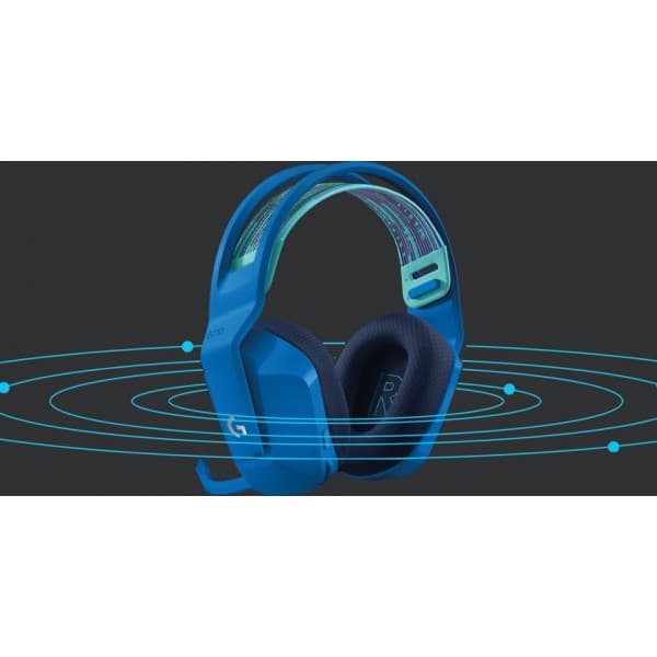 Logitech G733 Lightspeed -langattomat pelikuulokkeet, sininen