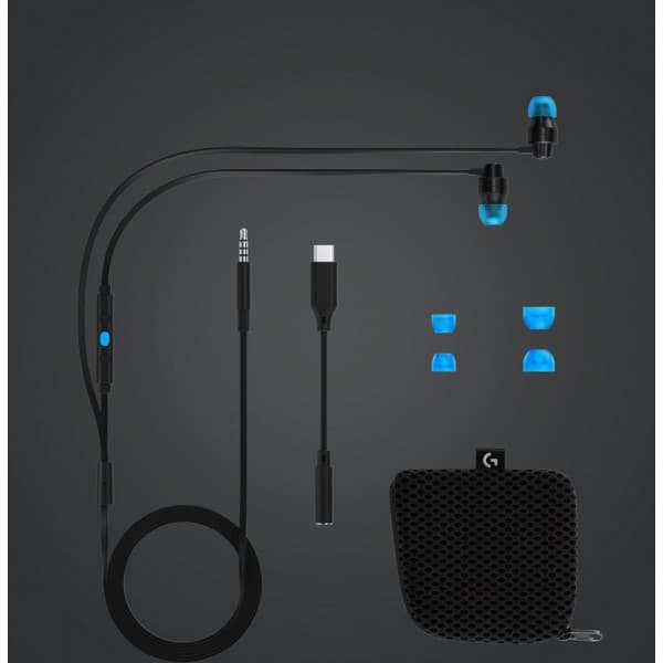 Logitech G333 -pelinappikuulokkeet, musta