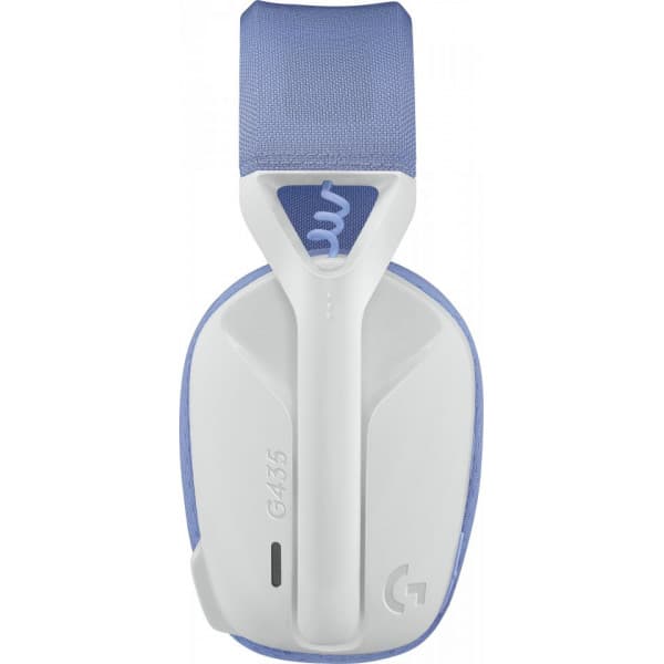 Logitech G435 Lightspeed -langattomat pelikuulokeet, valkoinen