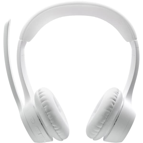 Hörlurar med Mikrofon Logitech 981-001417 Vit