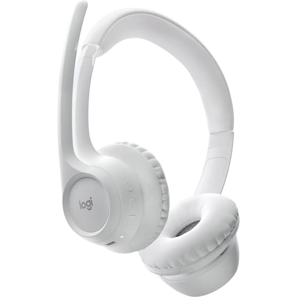 Hörlurar med Mikrofon Logitech 981-001417 Vit