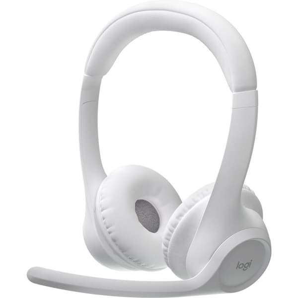 Hörlurar med Mikrofon Logitech 981-001417 Vit