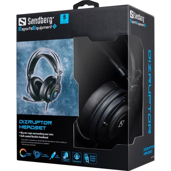 Sandberg Dizruptor Gaming Headset USB 7.1